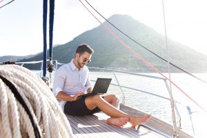 A man is on a boat. This relates to searching for a counselor in Colorado Springs, CO. Our therapists in Colorado Springs, CO offer different services for people looking for counseling.